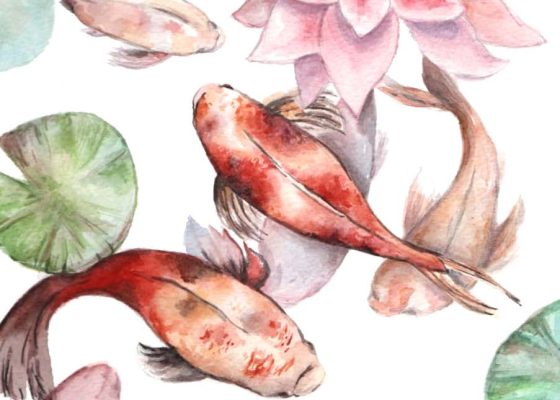 Hayy Matsuri: Koi Watercolour Painting Workshop
