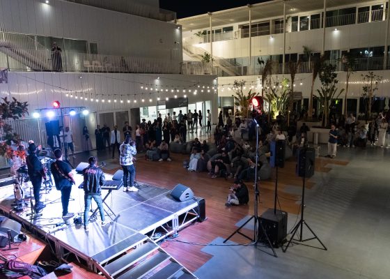 Music performance by Fusion Factory