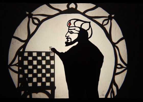 فن صناعة دمى الظل