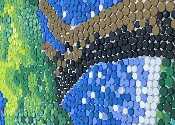 Hayy Makers | Open Day: Plastic Cap Mural